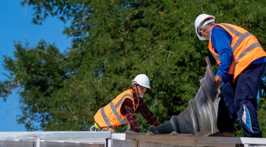 Professional new roof installation services in Bellevue, WA